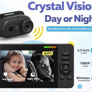 Car Baby Monitor - Black